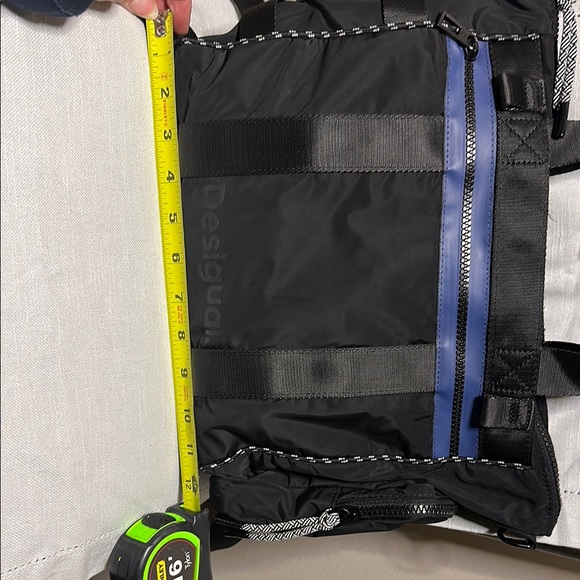 Desigual Convertible Black and Blue Bag - Picture 12 of 16